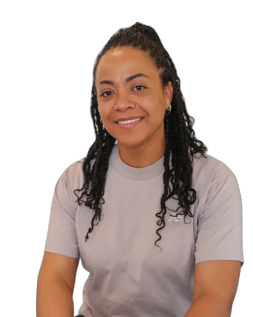 Portrait of Pamela Ori, masso-kinesitherapist and founder of SÔMA.